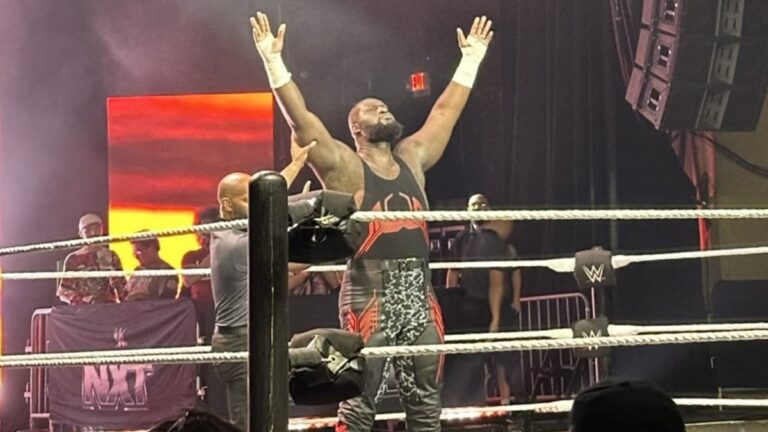 Omos Makes WWE In-Ring Return At NXT Live Event