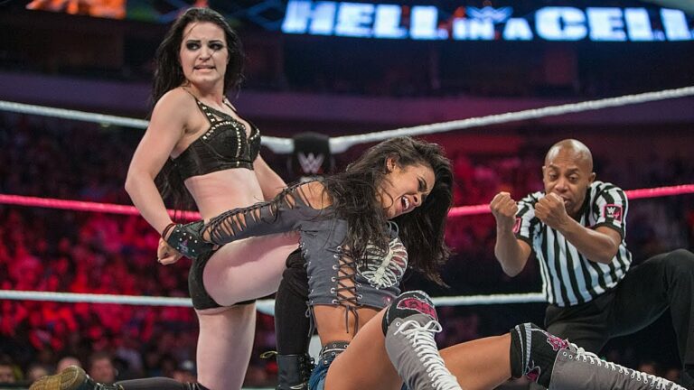 AJ Lee and Saraya Tease That Their WWE Rivalry Is Never Over