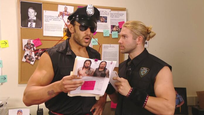 fashion-police-wwe Tyler Breeze and Fandango 'The Fashion Police.' Photo: WWE.com