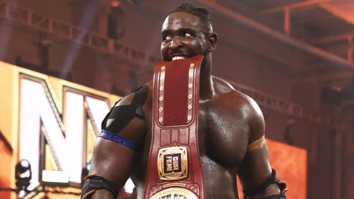 Oba Femi. Photo: WWE.com