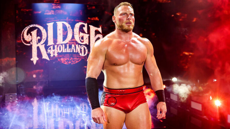 Ridge Holland Shares Update After Foot Surgery Following TNA Injury Ridge Holland Shares Update After Foot Surgery Following TNA Injury