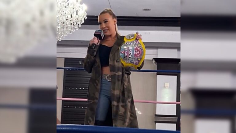 Ash By Elegance Vacates Another Title Amid Wrestling Health Issues