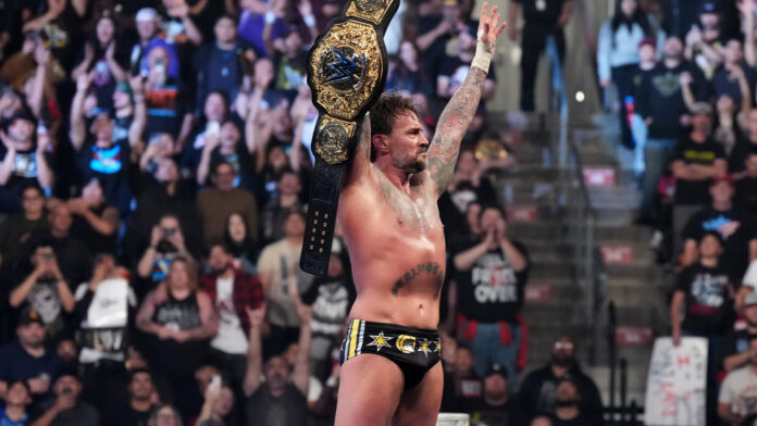 CM Punk won the world title at SNME. Photo: WWE.com