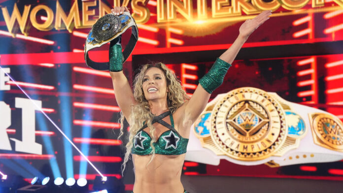 Maxxine Dupri won the IC title on Raw. Photo: WWE.com