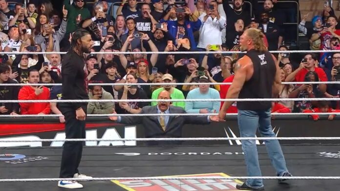 Roman Reigns and Brock Lesnar