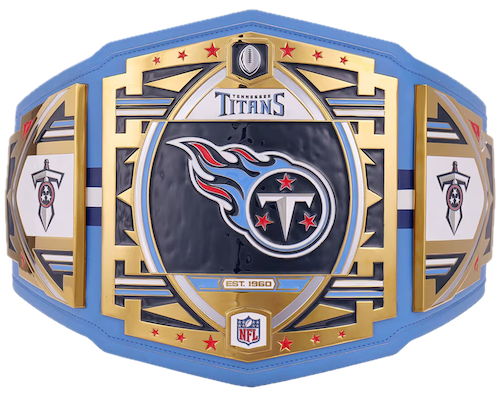 WWE x NFL Tennessee Titans Legacy Championship Belt