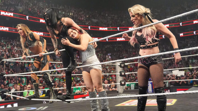 Rhea Ripley returned on Raw to announce WarGames. Photo: WWE.com