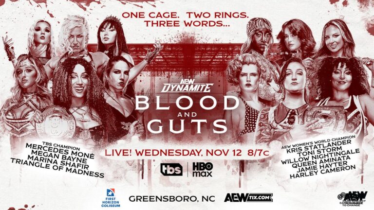 AEW Blood & Guts Teams Announced for November 12 Dynamite