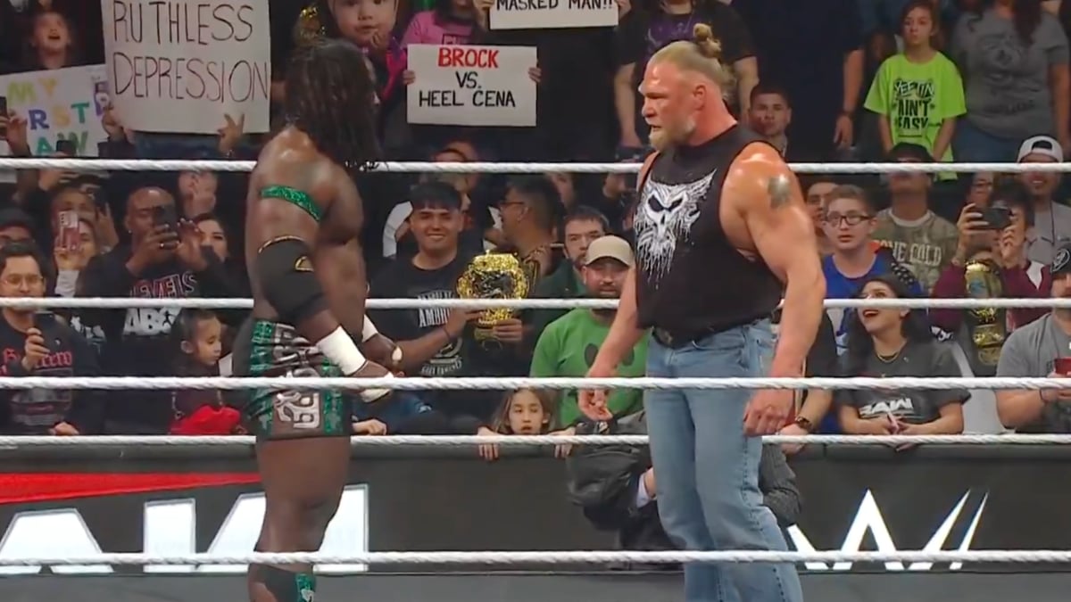 Oba Femi Brock Lesnar WrestleMania 42