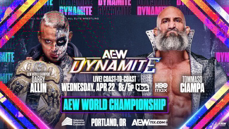 AEW Dynamite Tonight (4/22/26): Start Time, Card & How to Watch