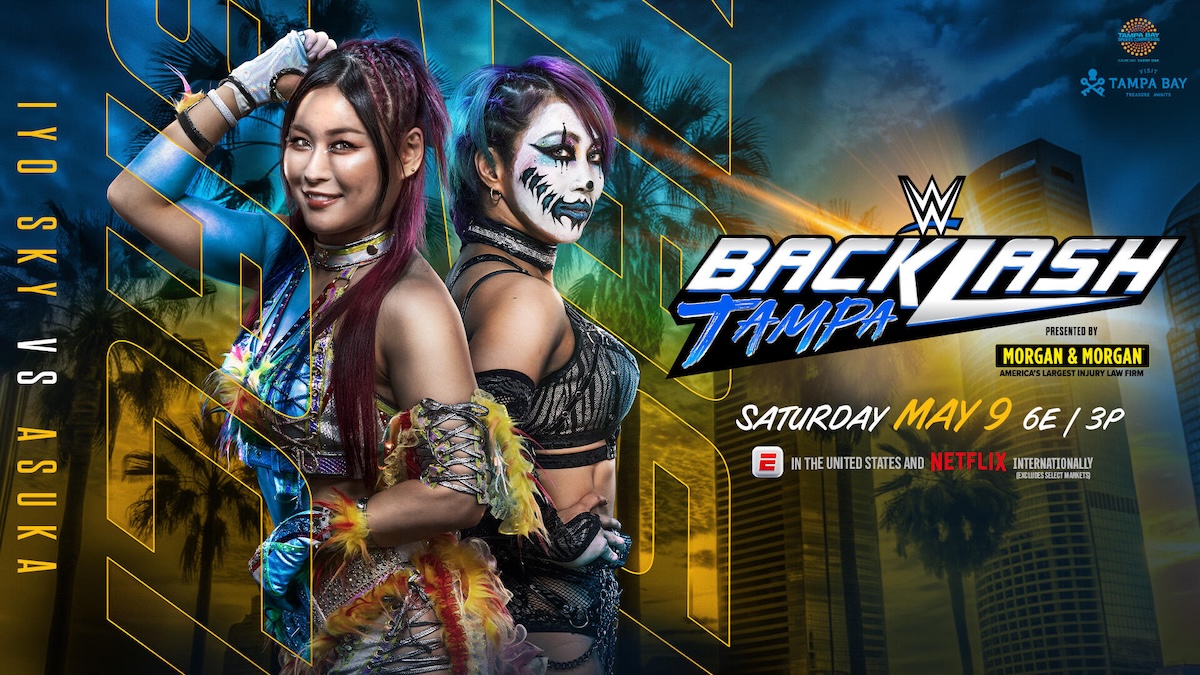 Iyo Sky vs Asuka Backlash Tampa