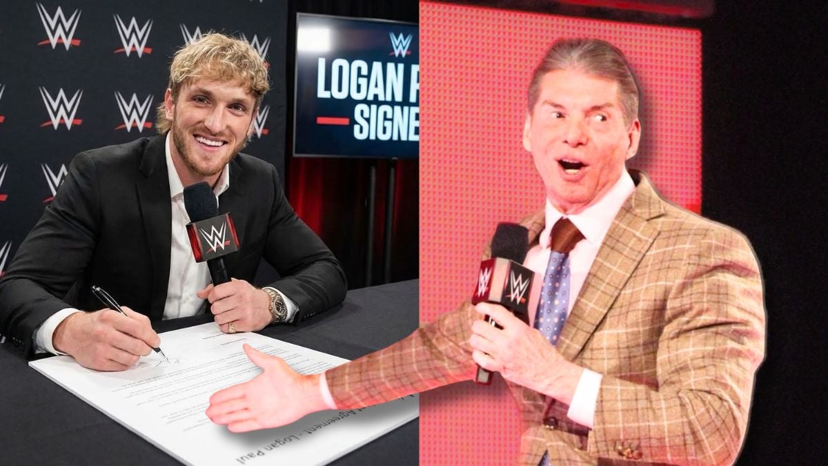Logan Paul and Vince McMahon