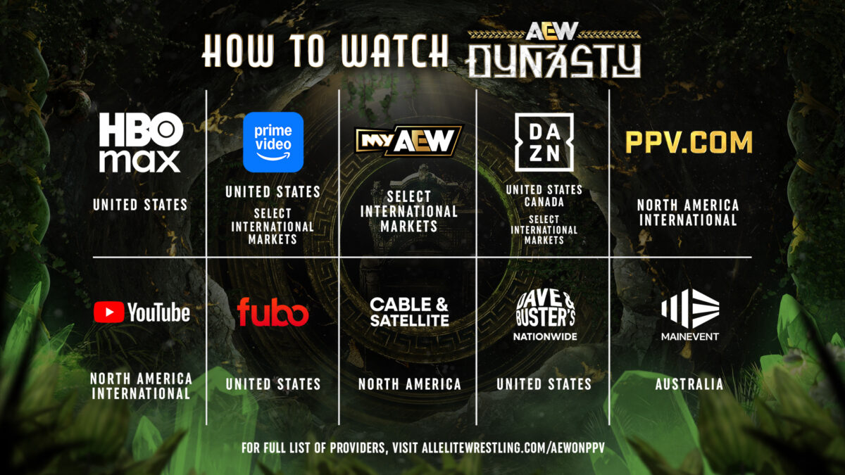 How To Watch AEW Dynasty 2026
