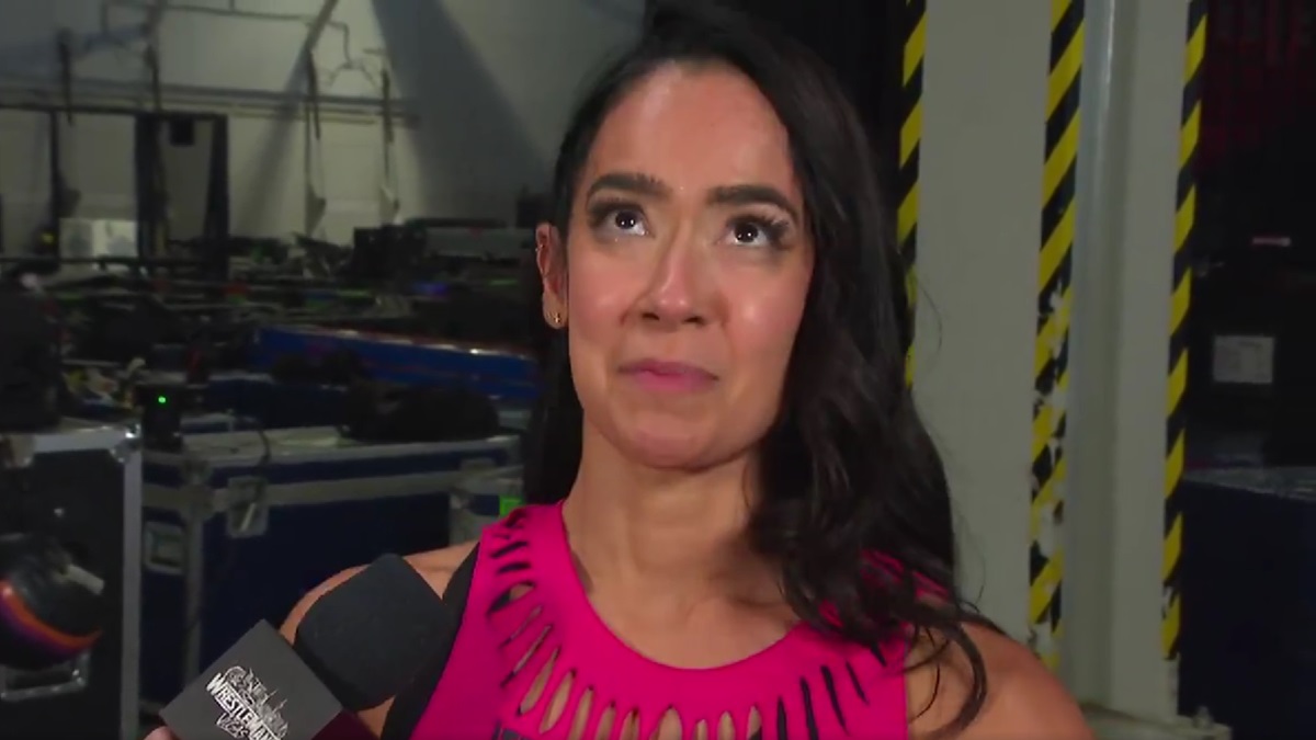 AJ Lee Provides Emotional Update On WWE Future After WrestleMania Loss