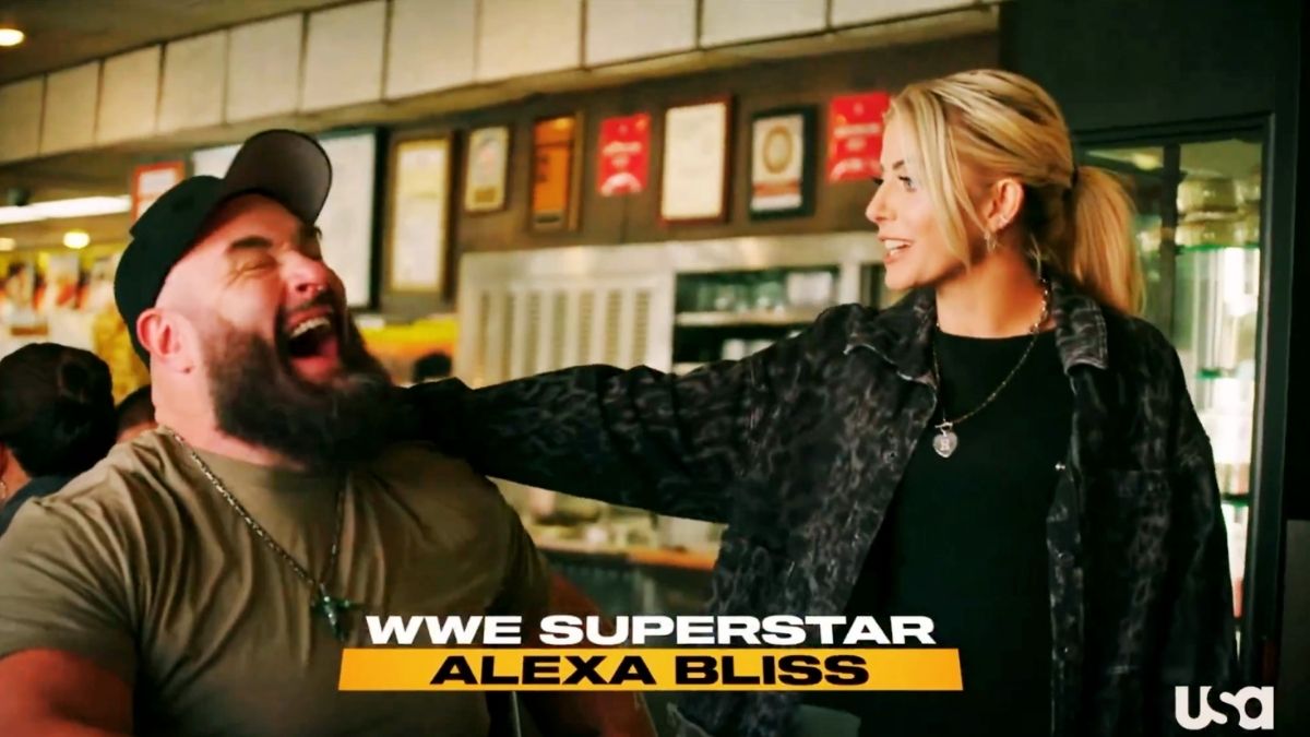 Alexa Bliss on Strowman's Show