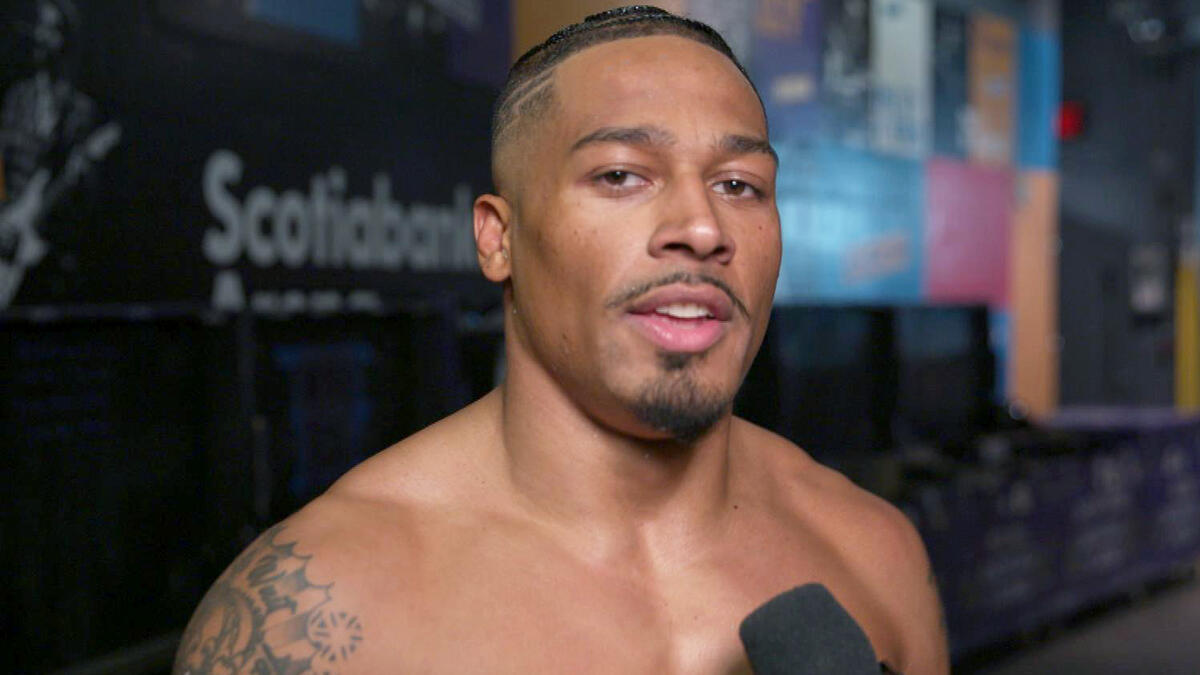 Carmelo Hayes backstage. Photo: WWE.com