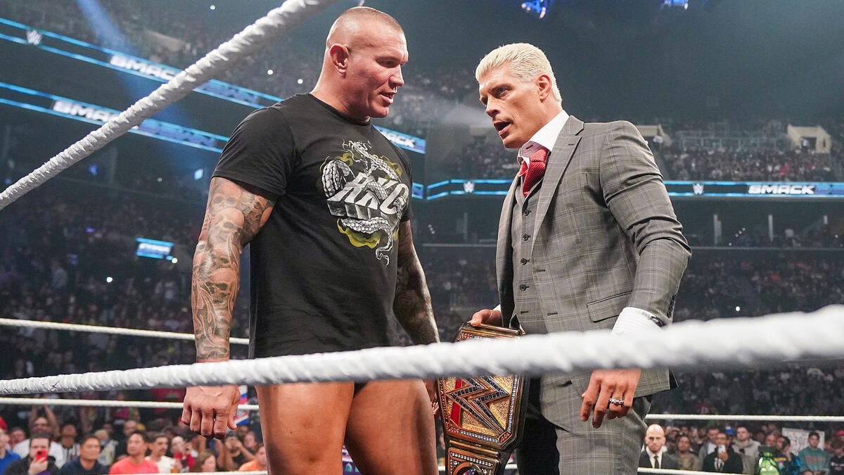 Cody Rhodes and Randy Orton. Photo: WWE.com