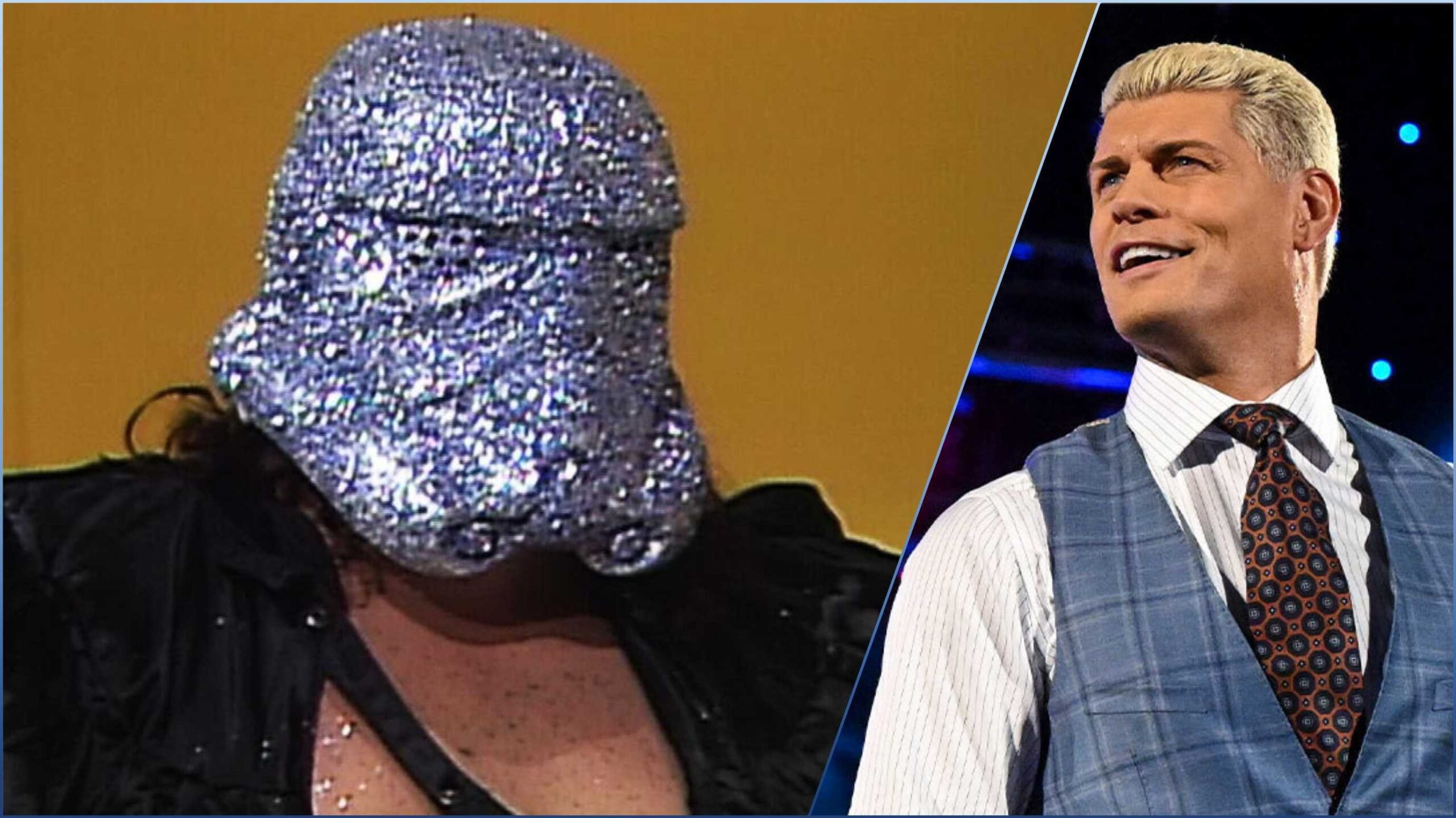 Cody Rhodes and Shockmaster. Photo: WWE