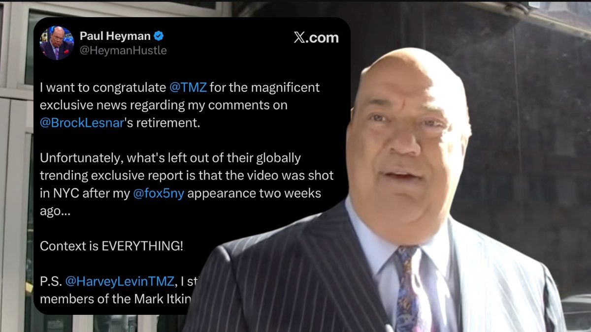 Paul Heyman Calls Out TMZ Over Brock Lesnar Retirement Story