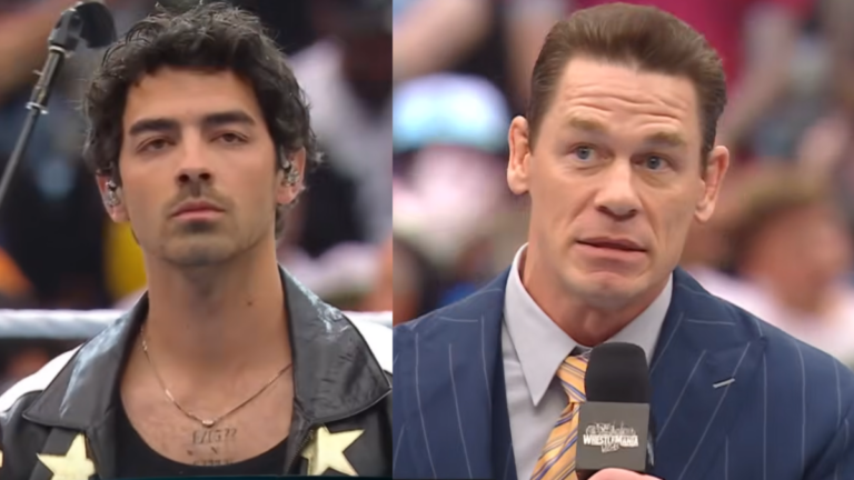 Joe Jonas Was 'More Nervous' Meeting John Cena Than Singing at WrestleMania 42