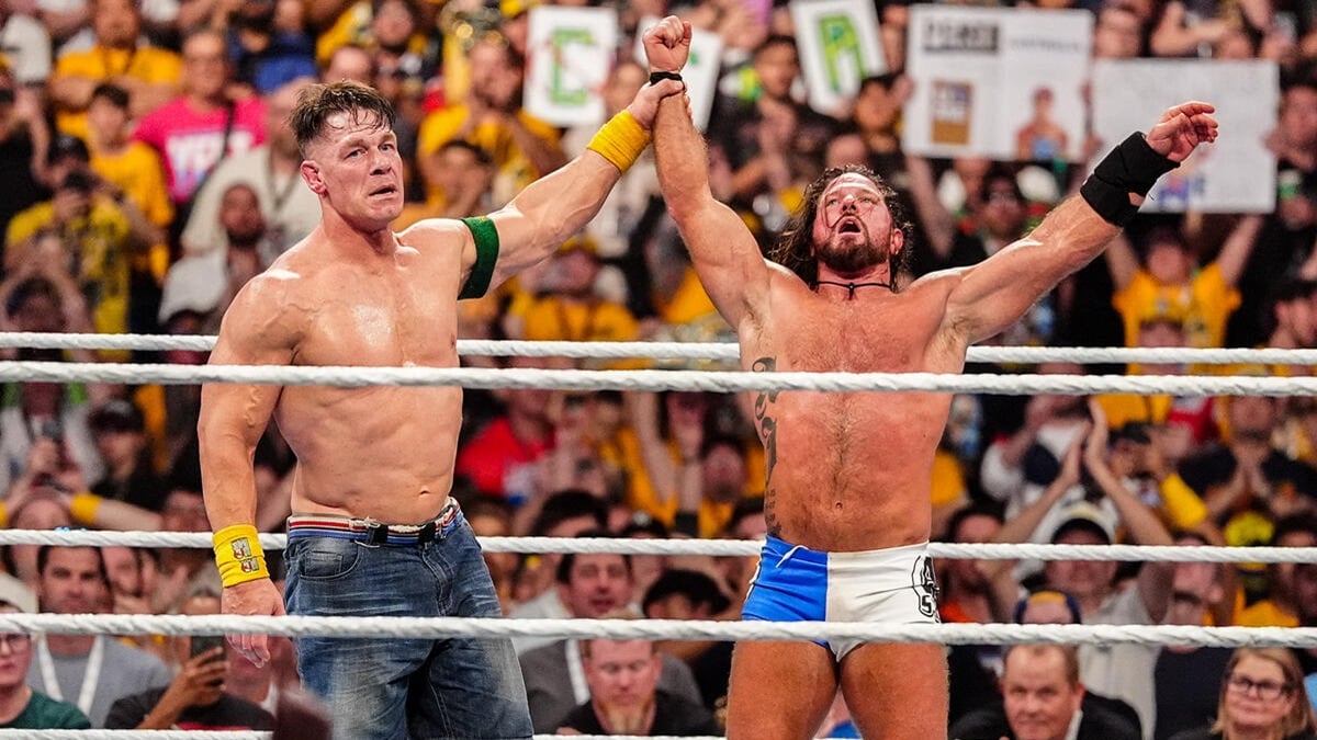 AJ Styles Reveals John Cena Called Their Entire Final Match At Crown Jewel With No Pre-Planning