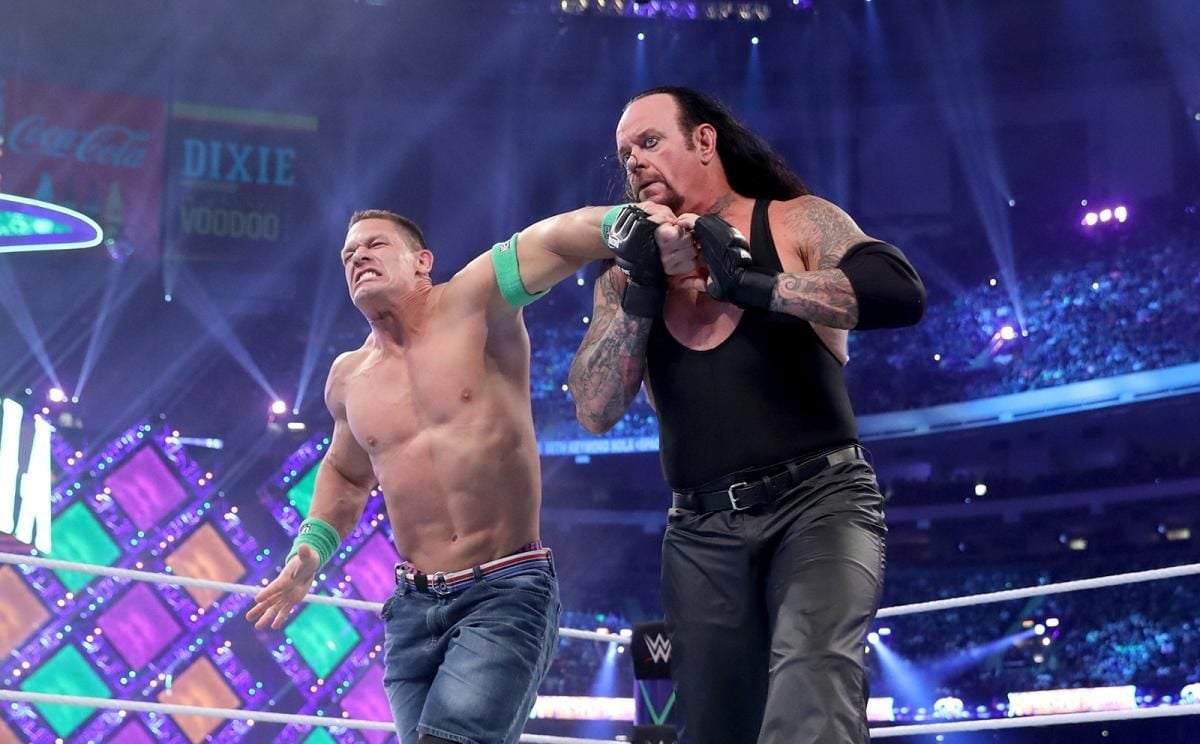John Cena Reveals Who Came Up With The Undertaker WrestleMania 34 Storyline 