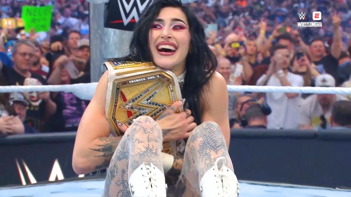 Rhea Ripley wins WrestleMania 42