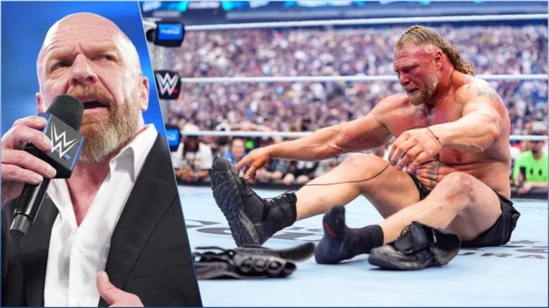 Triple H Asked If Brock Lesnar Has Really Retired