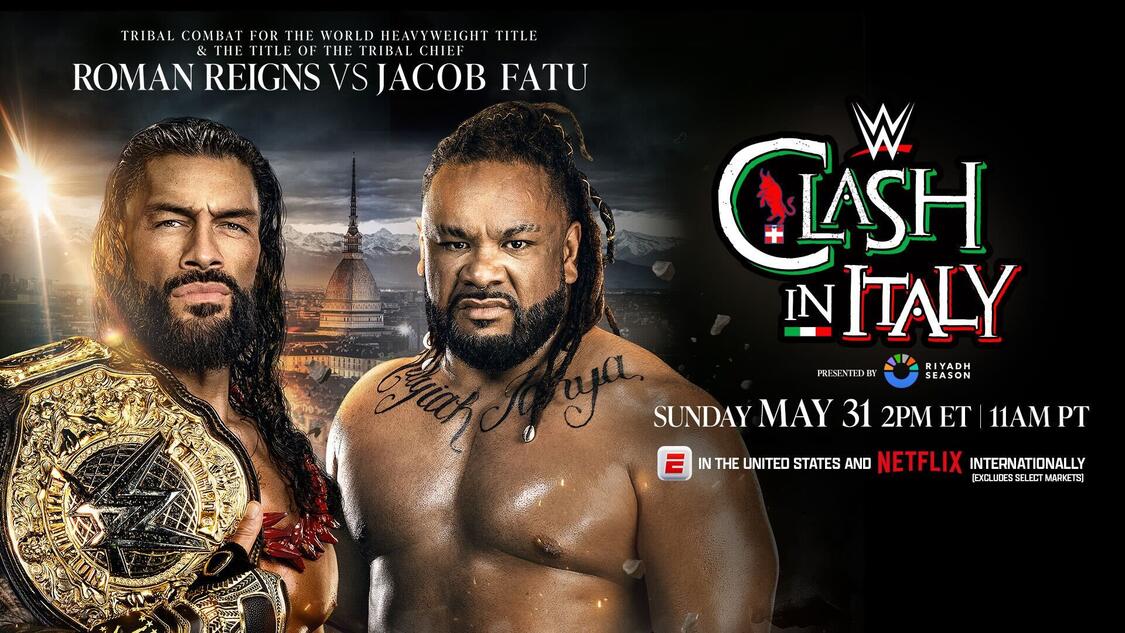 Tribal Combat: Roman Reigns vs Jacob Fatu