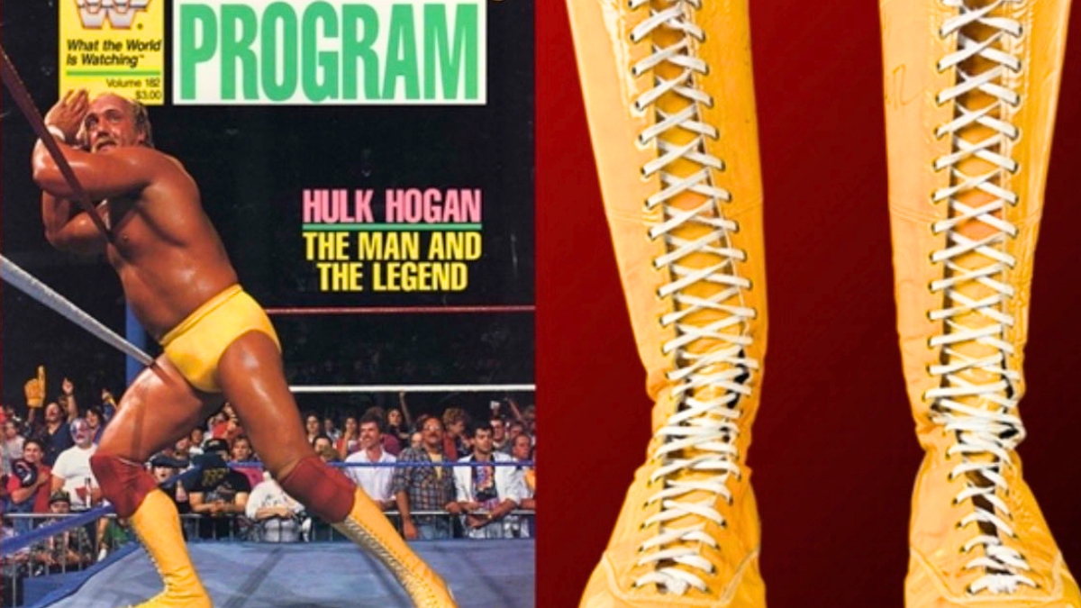 Hulk Hogan’s Wrestling Boots Sell for $146,803 at Auction