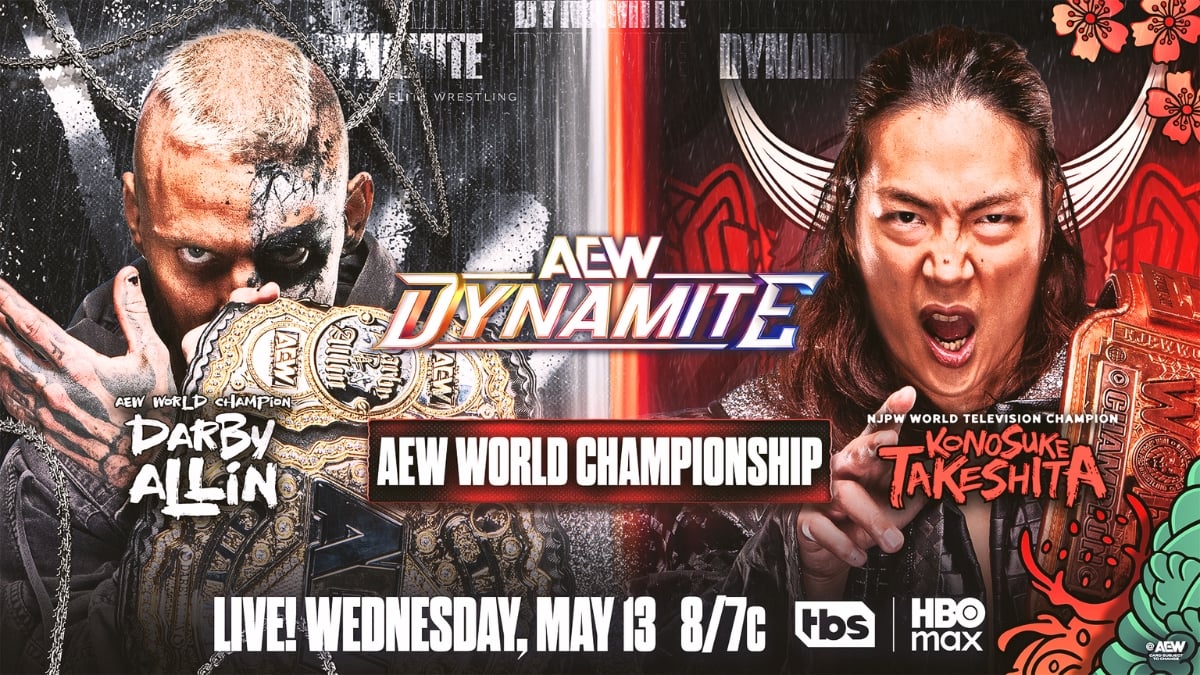 AEW Dynamite Preview (May 13, 2026): Darby Allin vs. Takeshita, Cage & Copeland Appearances