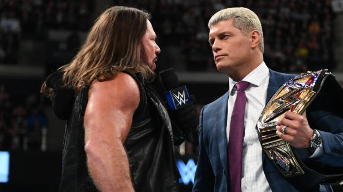 AJ Styles Reflects On Failed WWE Title Chase Against Cody Rhodes