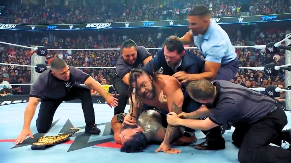 Roman Reigns Retains WWE Title at Backlash After Brutal War