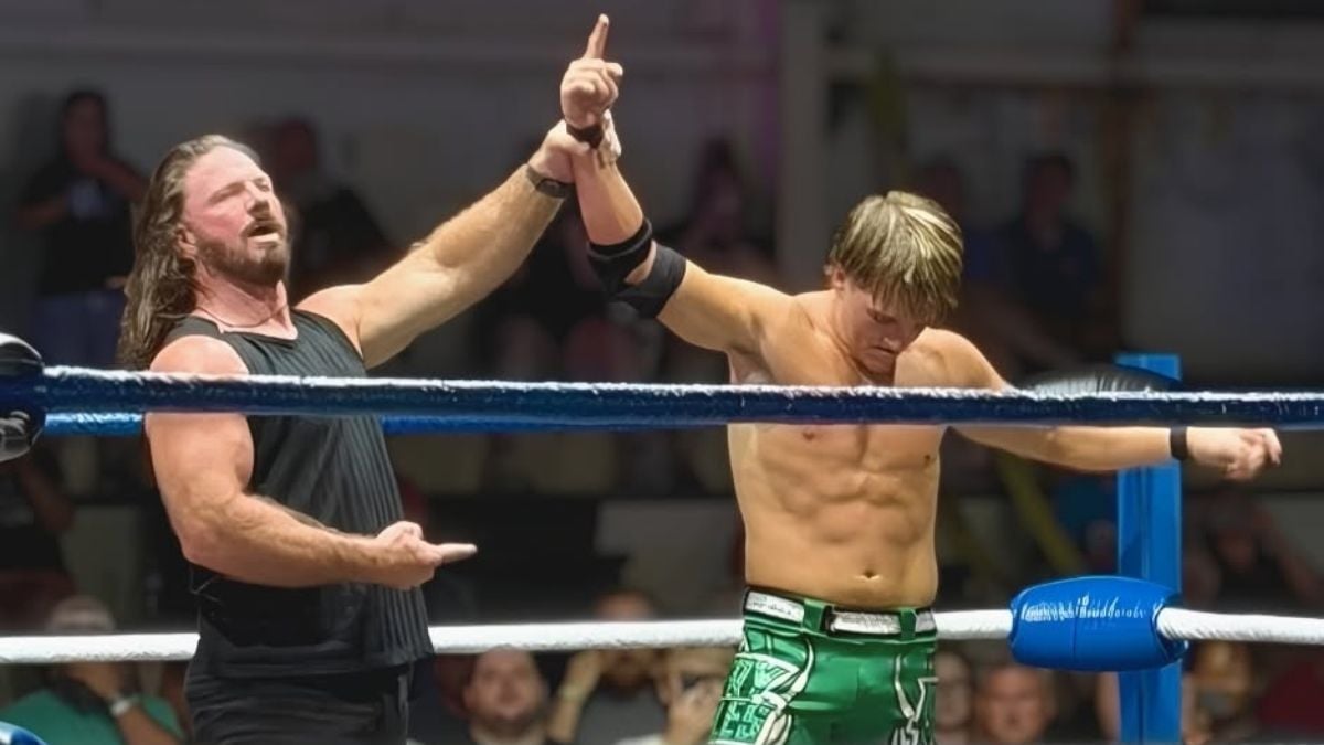 AJ Styles Son Debuts
