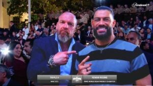 Triple H Roman Reigns White House