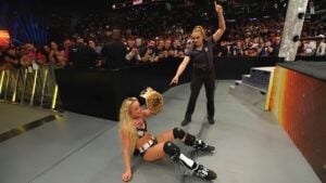 Liv Morgan Steals Chaotic Queen Of The Ring Win On RAW