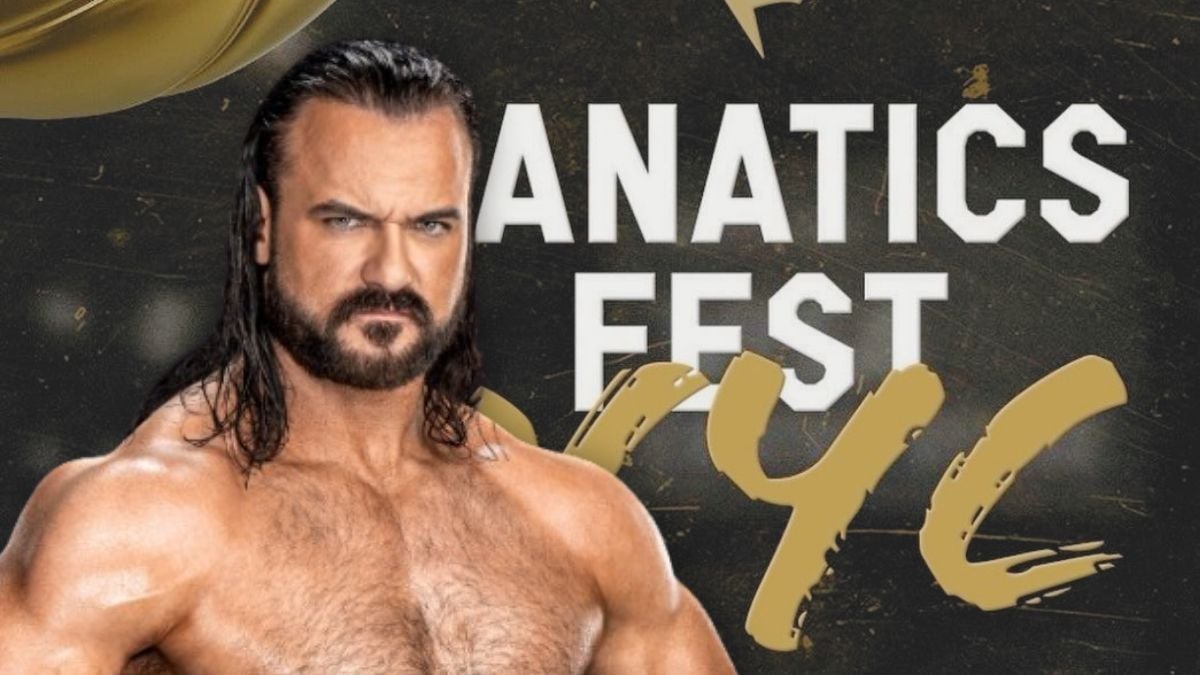 Drew McIntyre Fanatics Fest NYC