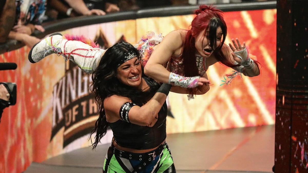 Raquel Rodriguez and IYO SKY. Photo: WWE.com