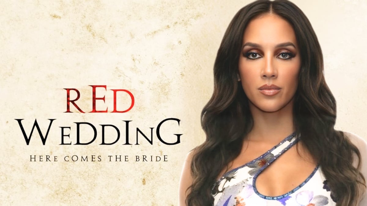 Chelsea green red wedding
