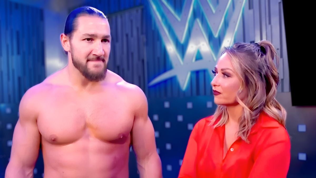 Riddick Moss and Emma in WWE