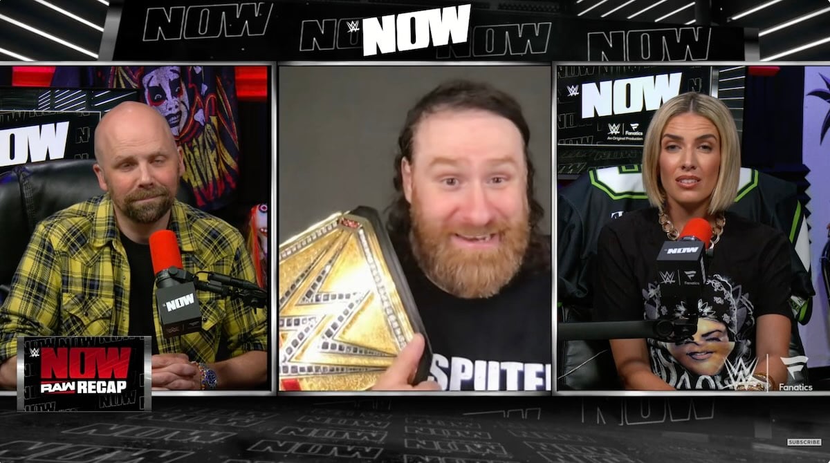 Sami Zayn WWE Raw Talk
