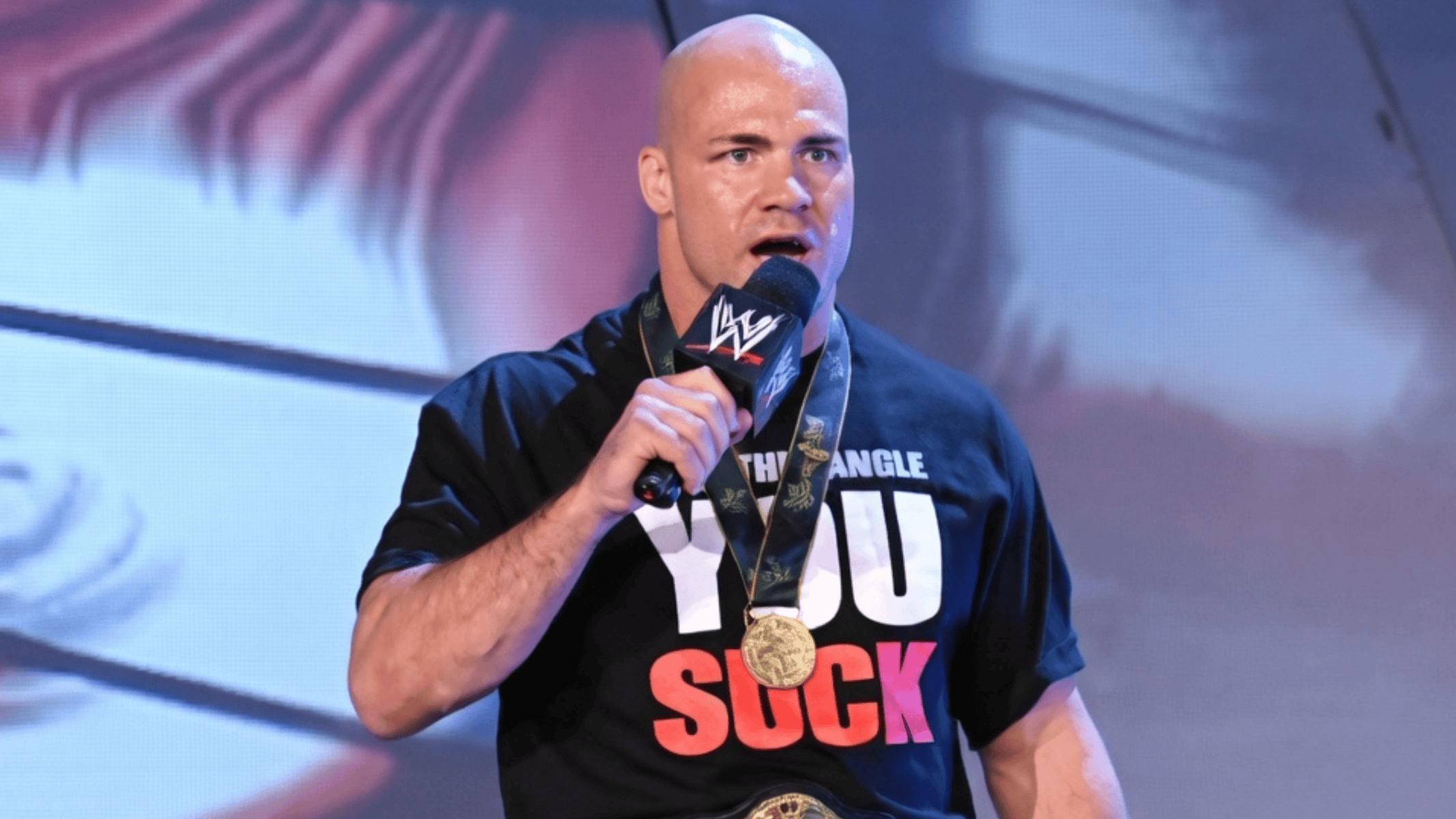 Photo: Kurt Angle’s Daughter Knocked Out His Tooth