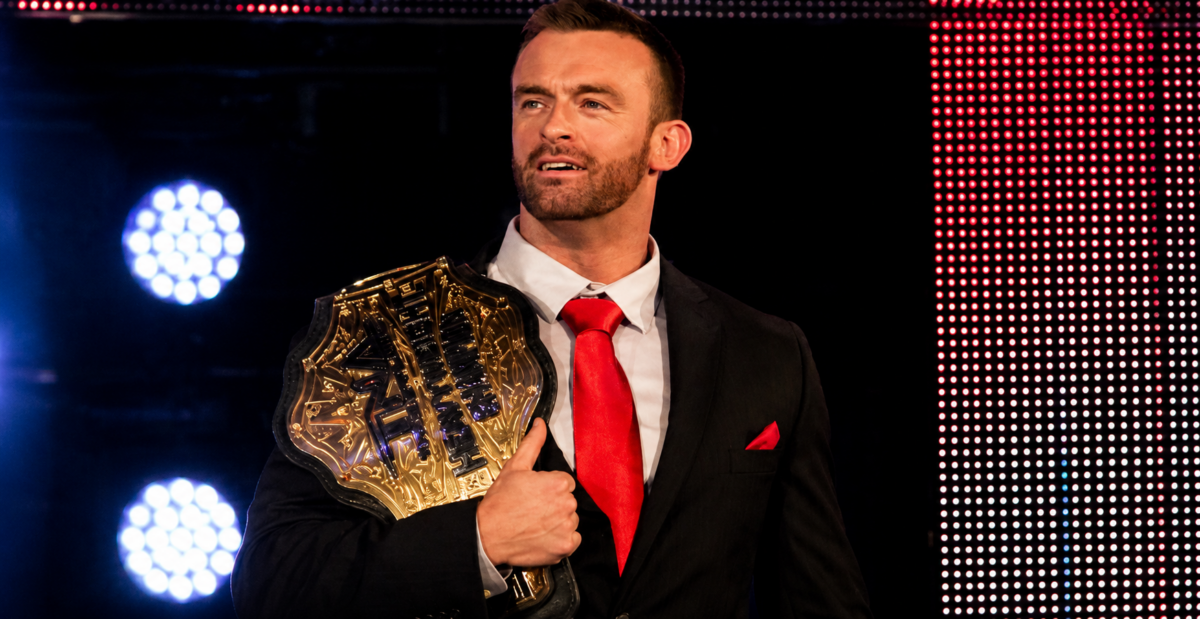 Nick Aldis as TNA World Champion