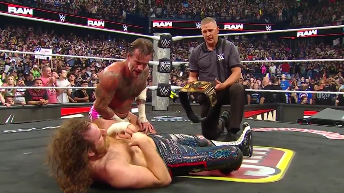 CM Punk def. Sami Zayn for WWE Championship. Photo: WWE