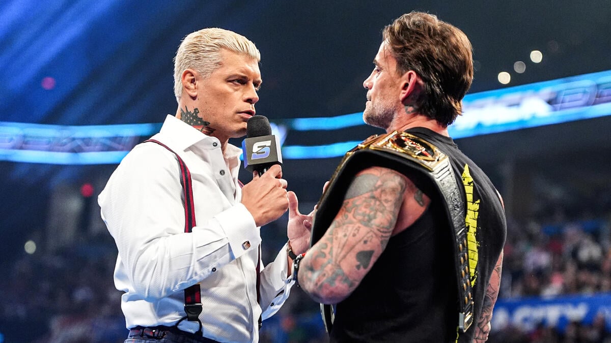 Cody Rhodes and CM Punk. Photo: WWE.com