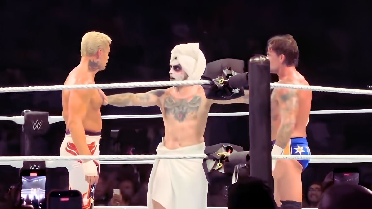 Danhausen CM Punk and Cody Rhodes