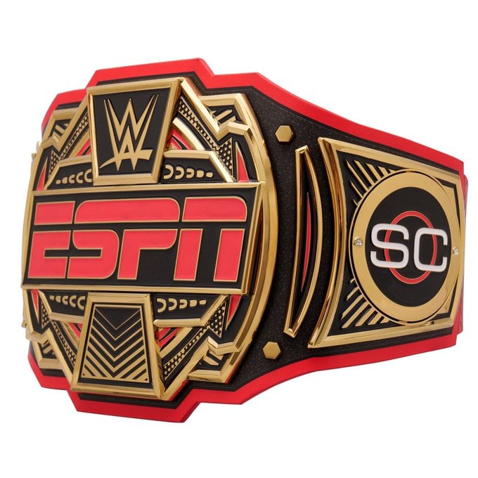 ESPN's WWE Moment of the Night Championship Belt