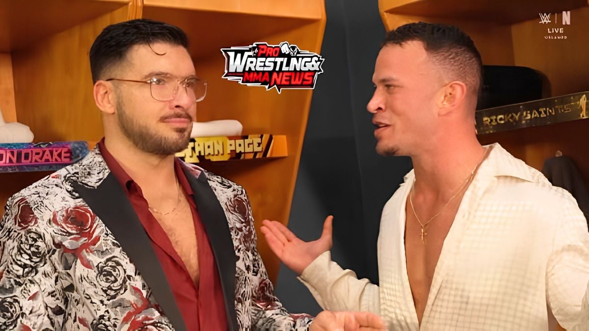 Ethan Page and Ricky Saints in NXT