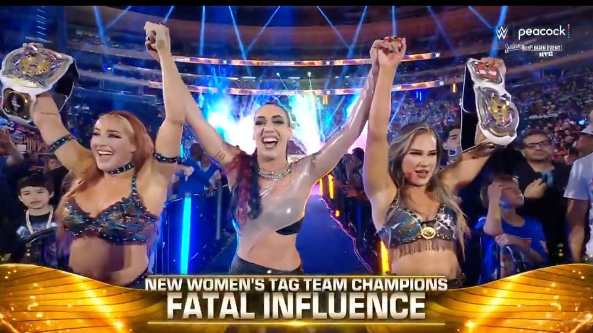 Fatal Influence Dethrone Paige & Brie Bella For Tag Titles