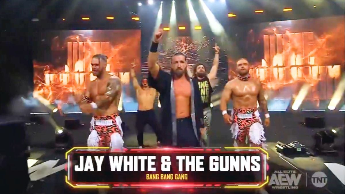 Jay White Returns on AEW Collision